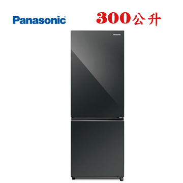 上揚家電-國際無邊框鏡面變頻雙門冰箱300公升(NR-B301VG-X1)