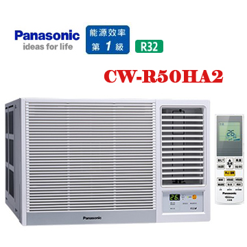 上揚家電-國際變頻窗型冷暖(CW-R50HA2/CW-R50LHA2)