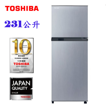 上揚家電-東芝TOSHIBA雙門冰箱231公升(GR-A28TS)