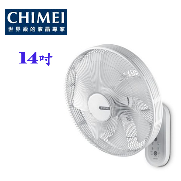 上揚家電-奇美14吋DC馬達遙控壁扇(DF-14A0WD)