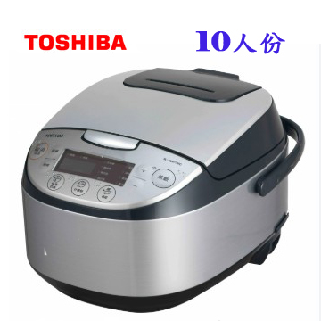上揚家電-東芝備長炭厚釜微電腦電子鍋10人份(RC-18DRTTW(K))