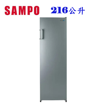 上揚家電-聲寶定頻直立式冷凍櫃216公升(SRF-220F)
