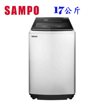 上揚家電-聲寶旗艦系列變頻洗衣機17公斤/洗劑智慧投入(ES-P17DA(S3))